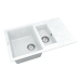 Кухонна мийка Vankor    Orman OMP 04.80 White stone з сифоном