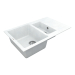 Кухонна мийка Vankor    Orman OMP 04.80 White stone з сифоном