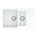 Кухонна мийка Vankor    Orman OMP 04.80 White stone з сифоном