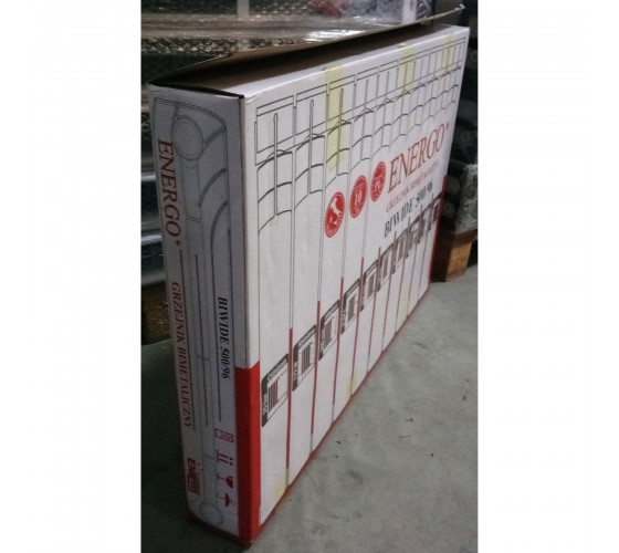 Радиатор биметаллический секционный ENERGO BIWIDE 500/96 (кратно 10 секций)