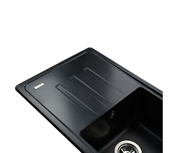 Кухонная мойка Globus Lux LUGANO черный 780х435мм-А0002