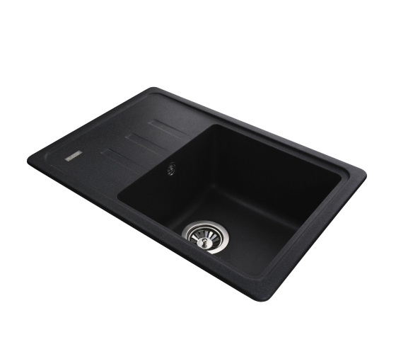 Кухонная мойка Globus Lux MONO графит 620х435мм-А0001