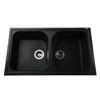 Кухонная мойка Globus Lux MALAREN графит 860х500мм-А0001