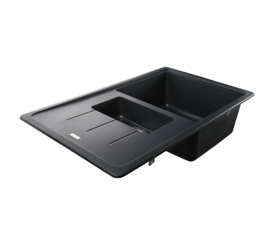Кухонная мойка Globus Lux IZEO черный 780x500мм-А0002