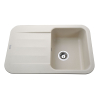 Кухонна мийка Globus Lux OBER слонова кiстка 780х500мм