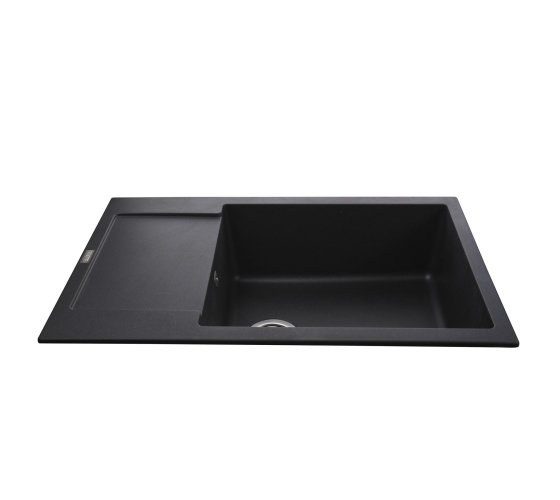Кухонна мийка Globus Lux MALABI чорний металiк 780х500мм-А0001