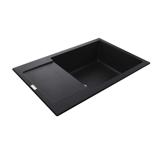Кухонна мийка Globus Lux MALABI чорний металiк 780х500мм-А0001