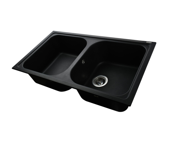Кухонная мойка Globus Lux MALAREN графит 860х500мм-А0001