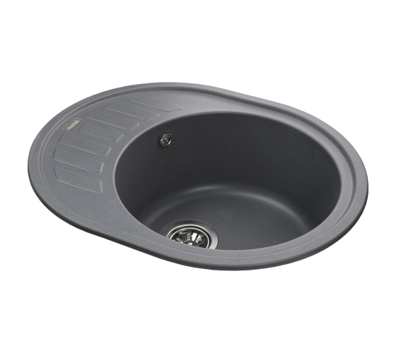 Кухонная мойка Globus Lux ARNO серый металлик 620х500мм-А0003
