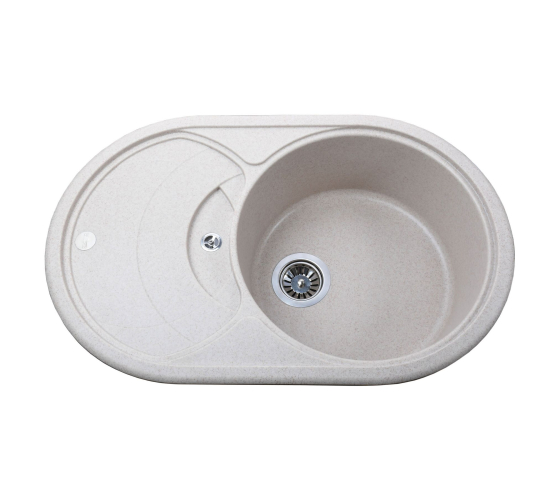 Кухонная мойка Globus Lux LUISE песчаный 780х500мм-А0004