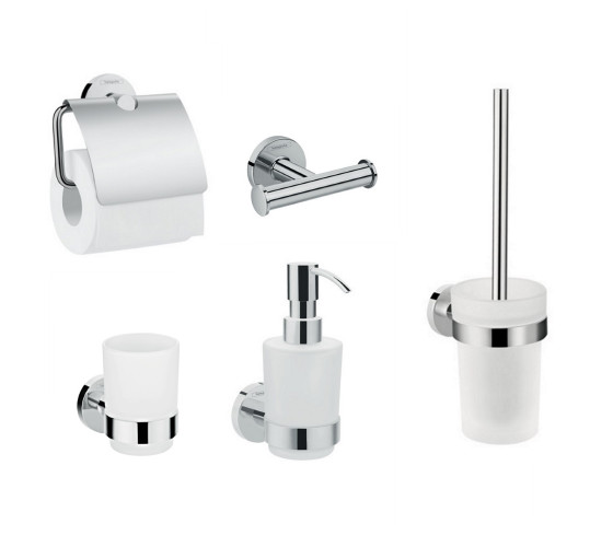 Набір аксесуарів 5в1 Hansgrohe Logis (41723111)