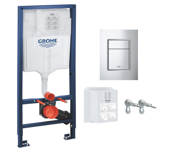 Інсталяція для унітазу Grohe Rapid SL 3в1 (39501000)