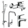 Набір змішувачів для ванни 4в1 Hansgrohe NOVUS (1162019)