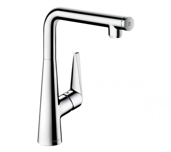 Смеситель для кухни Hansgrohe Talis Select S 300 с кнопкой управления, хром (72820000)
