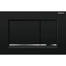 Кнопка змиву Geberit Sigma 30 115.883.KM.1 чорний/хром глянцевий/чорний