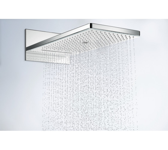 Лейка для верхнего душа Hansgrohe Raindance Rainmaker Select 580 мм Черный/Хром (24001600)