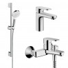 Набір змішувачів для ванни 3в1 Hansgrohe VERNIS BLEND (71551111)