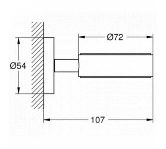 Тримач для аксесуарів Grohe Essentials (40369001)