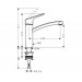 Смеситель для кухни Hansgrohe Logis (71832000)