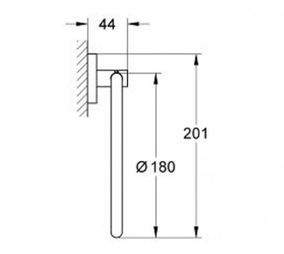 Кільце для рушника GROHE Essentials (40365001)