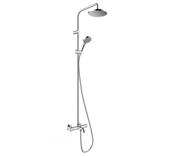 Душевая система для ванны термостат Hansgrohe VERNIS BLEND Showerpipe 200 (26274000)