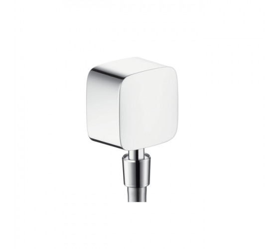 Шланговое подсоединение для душа Hansgrohe FixFit с шарниром, хром (27414000)