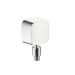 Шланговое подсоединение для душа Hansgrohe FixFit с шарниром, хром (27414000)