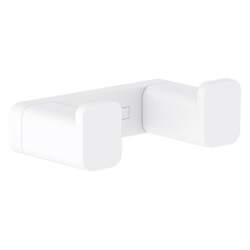 Крючок двойной Hansgrohe ADDSTORIS белый матовый (41755700)