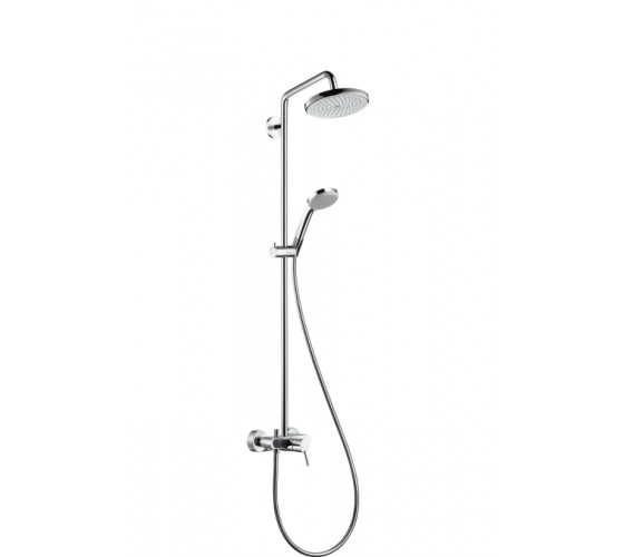 Душевая система для ванны Hansgrohe Croma 220 Showerpipe 400 мм (27222000)
