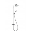 Душевая система для ванны Hansgrohe Croma 220 Showerpipe 400 мм (27222000)