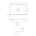 Раковина Volle Solid Surface 60 см (13-40-859)