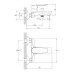 Смеситель для ванны IMPRESE ODRA (f0328701BL)