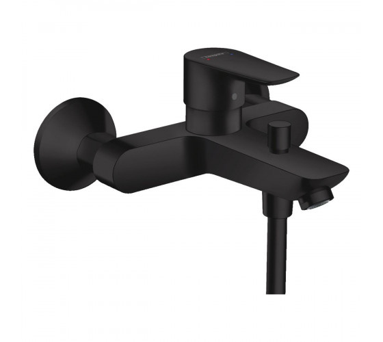 Смеситель для ванны Hansgrohe Talis E, черный матовый (71740670)