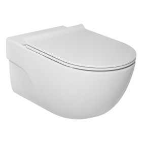 Унітаз підвісний Roca Meridian Rimless c крышкой Slim Soft-Close (A34H240000)