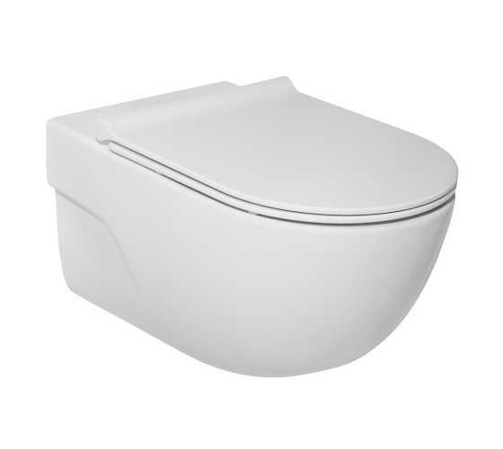 Унітаз підвісний Roca Meridian Rimless c крышкой Slim Soft-Close (A34H240000)