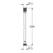 Шланг для душу Grohe Silverflex Longlife 125 см (26335000)