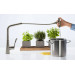 Смеситель для кухни с выдвижным душем Hansgrohe Metris Select (14884000)