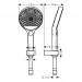 Ручний душ Hansgrohe RAINFINITY чорно-білий (26852700)