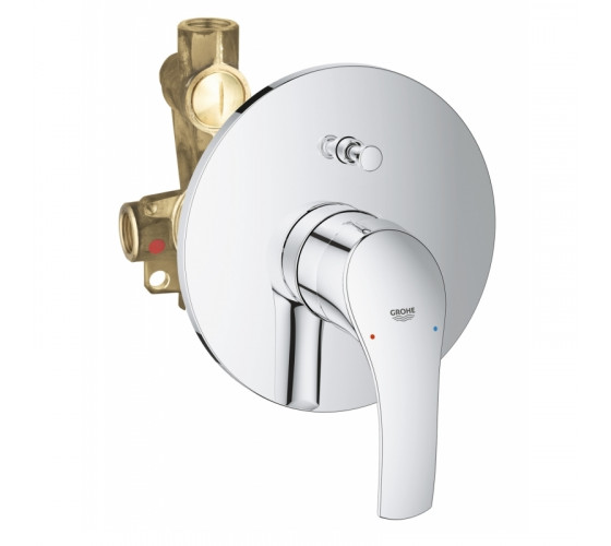 Смеситель однорычажный для ванны Grohe EUROSMART, 33305002