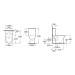 Унітаз-компакт Roca Debba Rimless (A34D995000)