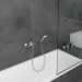 Смеситель для ванны Hansgrohe Vernis Shape, хром (71450000)