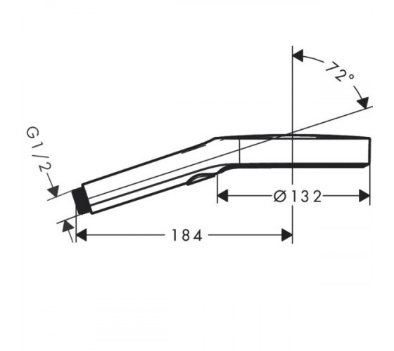 Ручний душ Hansgrohe RAINFINITY 130 3jet (26864000)