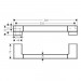 Поручень для ванны Hansgrohe ADDSTORIS (41744000)