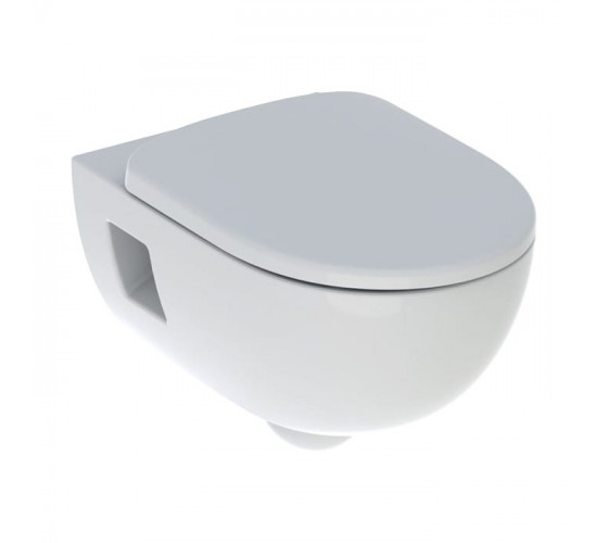 Підвісний унітаз Geberit Selnova, Rimfree з сидінням (501.750.00.1)