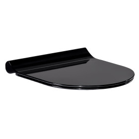 Кришка для унітазу Volle Amadeus Slim Soft-Close чорна (13-06-035Black)