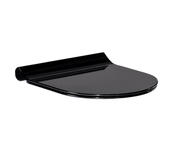 Кришка для унітазу Volle Amadeus Slim Soft-Close чорна (13-06-035Black)