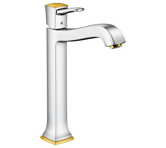 Смеситель для раковины Hansgrohe Metropol Classic хром/золото (31303090)