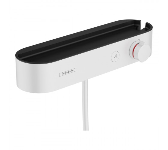 Термостат для душа Hansgrohe ShowerTablet Select 412 мм, Matt White (24360700)