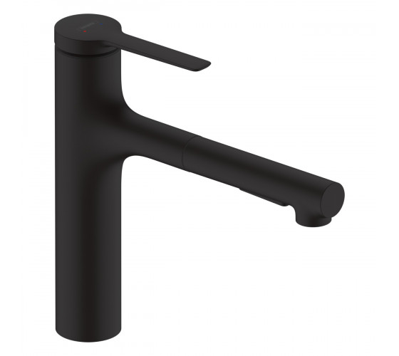 Cмеситель для кухни HANSGROHE Zesis M33 черный (74804670)
