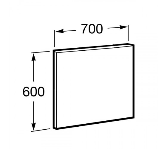 Дзеркало Roca Victoria Basic 70 (A812327406)